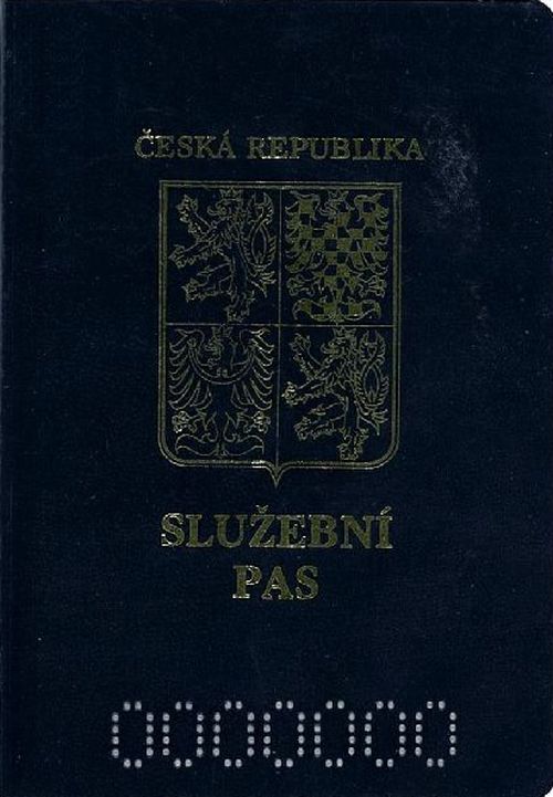 Служебный паспорт Чехии
